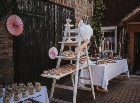 selbst gemachtestes hochzitsbuffet